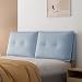 Kopfbrettkissen Gepolsterte Wäsche Lesen Kissen Lumbalstützen Block Big Bett Rückenlehne Kissen Wandkissen Abnehmbare Abdeckung Für Tagesbett Schlafzimmer,B,with headboard 35.4"/90cm
