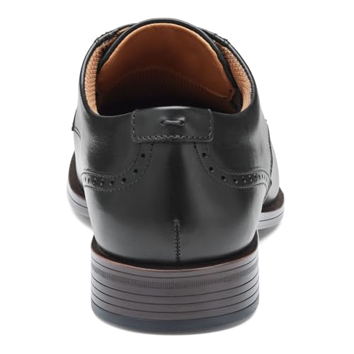 Johnston & Murphy Reeve Cap Toe Shoes, Men's Leather Shoes for Work & Casual Wear, Comfortable Shoes for Men3