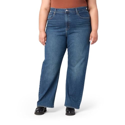LEVI STRAUSS SIGNATURE Gold Women's Heritage High Rise Loose Straight Jeans - image 1