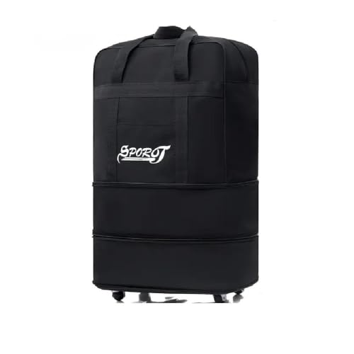 BOLSA MALA VIAGEM SACOLA EXPANSIVEL COMPRAS SACOLEIRA MOCHILA GRANDE COM RODINHAS IMPERMEAVEL