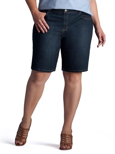 Lee Women's Plus Size Relaxed Fit Bermuda Short...