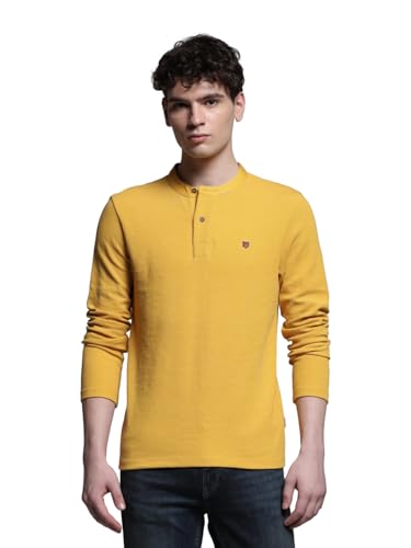 Image of Jack & Jones Men's Cotton Solid Regular Fit T-Shirt