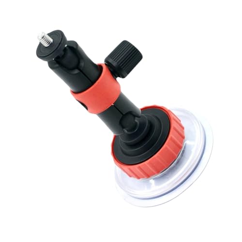 Strong Suction Cup Camera Car Mount for Action Cameras Dashboard and Windshield Holder Compatible with Gopro for Driving - Detailed View