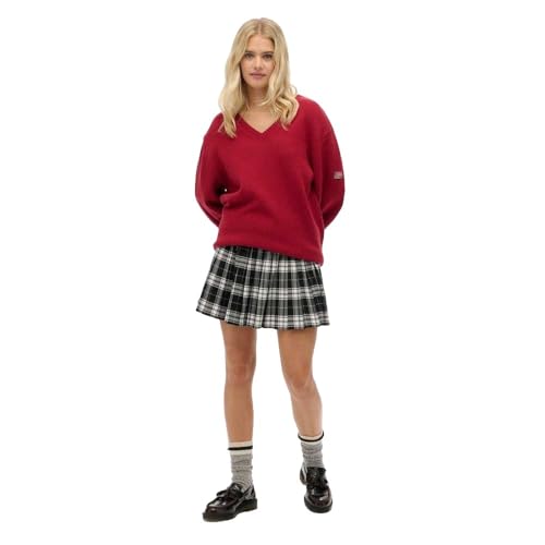 Oversized Pulli mit V-Ausschnitt für Damen Superdry