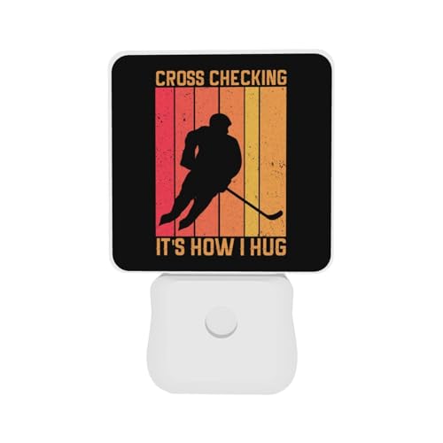 SIYTUAU Night Light Cross Checking It's How I Hug Night