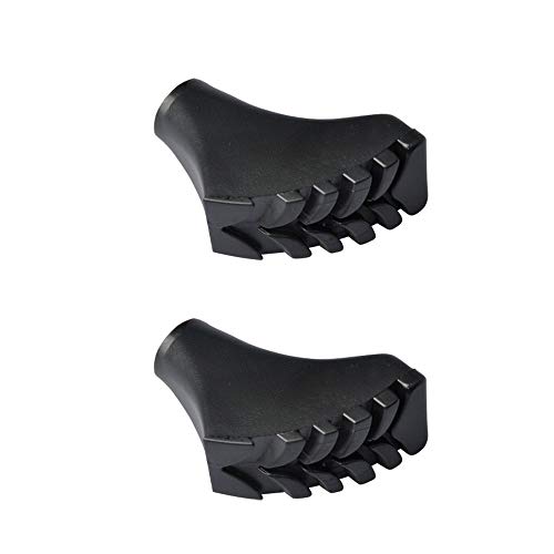 AceCamp 2632 Trekking Pole Nordic Walking Tip Protectors (2 Pack), Black