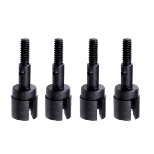 4 PCS 02033X`[X^uzC[Ԏi1 10 EPX Pro Brontosaurus 94103 94107 94111 RC Car Universal Fit Aftermarket(Black 4pcs)