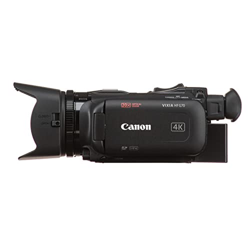 Canon Vixia Hf G70 Uhd 4K Camcorder,128Gb Memory, Shotgun Video Microphone, Led Video Light, Flash Bracket, Filters, Lenses, Case And More #TOP5