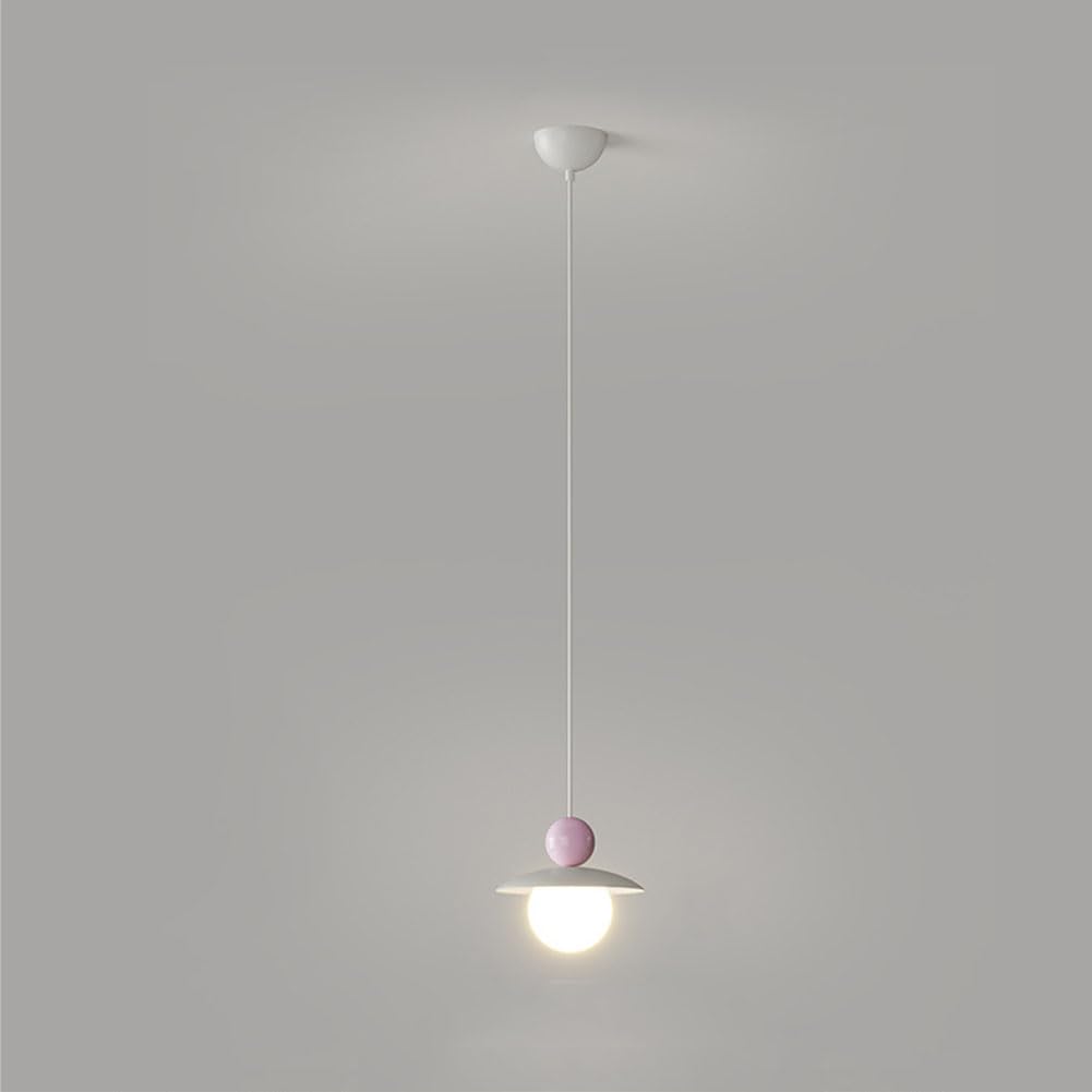 Lustre de chevet créatif au fini soigné 23x21cm pour une chambre au style épuré