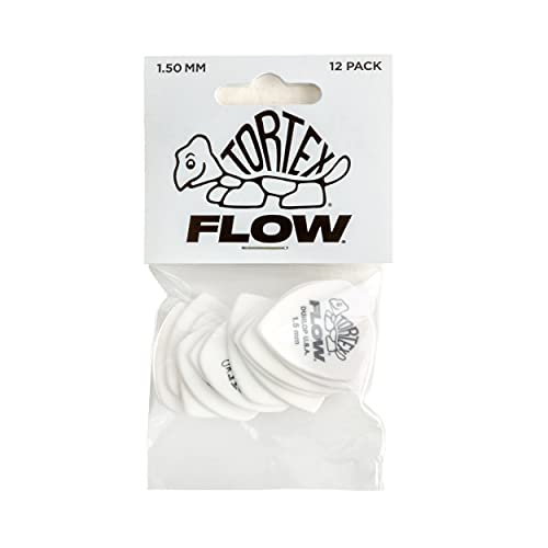 Dunlop 558P150 Médiators Tortex Flow Standard 1,50mm sachet de 12 - Les Beatles, Paul McCartney, John Lennon, RIngo Starr, George Harrison Dunlop 558P150 Médiators Tortex Flow Standard 1,50mm sachet de 12 – Image 4