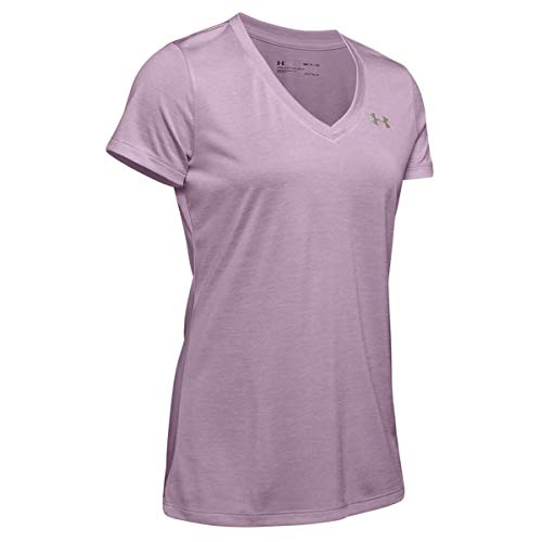 Image of Under Armour Womens Tech V-Neck Twist Short-Sleeve T-Shirt