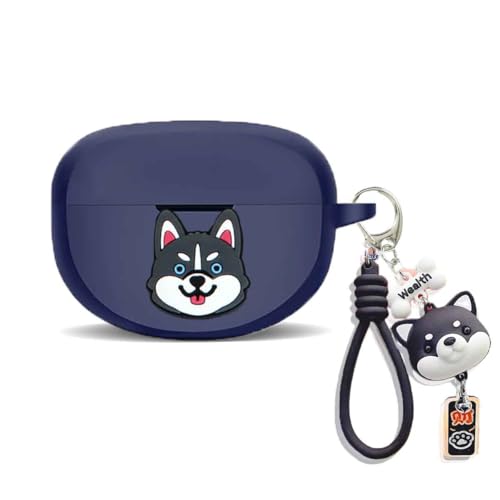 (ZAQXSW)ケース bose Ultra Open Earbuds 用 保護ケース Bose Ultra Open Earbuds 専用 シリコンカバー キーホルダー付き 落下防止 全面保護 衝撃を防ぐ ワイヤレス充電可能対応