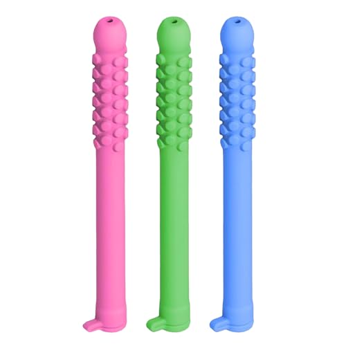 Uceento 3Pcs Chewable Breather Sticks for Quitting Smoking - Fruity Craving Relief, Oral Fixation Quit Smoking, Quit Smoking Chew Sticks Replacement, Stop Smoking Aid