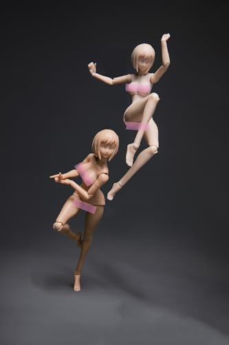 Image of Fremego 1 /12 Scale Female Action Figure,Joint Flexible Plump Body Figure