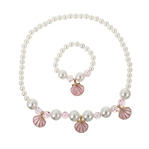 Amosfun Fatos De Pulseira De Pérolas Falsas Para Crianças Joias Para Crianças Pulseiras Infantis Con
