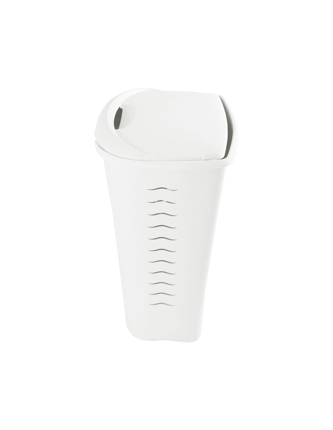 JARDIN202 - Cesto Ropa Sucia con Asas – Pongotodo para Colada 70 Litros | 70 litros (Blanco)