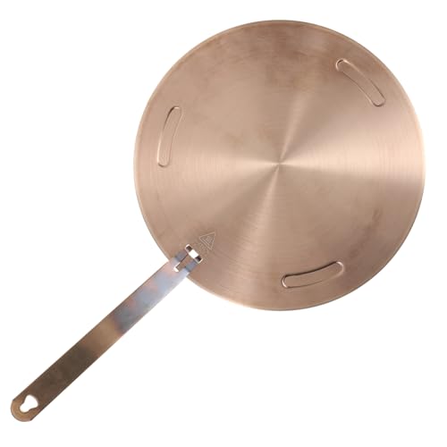 Cabilock Induction Cooktop Heat Diffuser Induction Plate Adapter Thermal Conductive Plate Stainless Steel