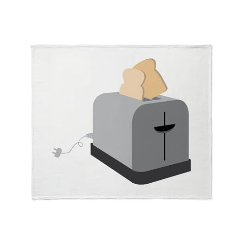 Cafepress 1451727979C5684 Toaster Master Throw Blanket Super Soft Fleece Plush Throw Blanket cover