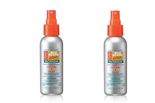 LOT OF 2 Avon Skin-So-Soft Bug Guard Plus Picaridin With Vitamin-E & Aloe