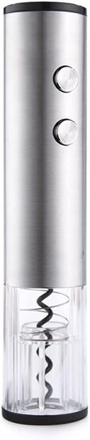 Abridor de botellas de vino eléctrico portátil, funciona con pilas, con cortador de aluminio, automático, inalámbrico, elimina fácilmente los corchos