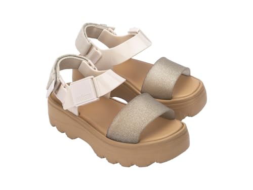 Image of Melissa Kick Off Platform Sandals for Women - Super Soft and Flexible Vegan Chunky Platform Sandal with Adjustable Straps and Open Toe Design