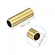 sourcing map 6Stk. Messingrohr 10,5mm Außendurchm. 1mm Wanddicke 30mm lang Rohr für DIY