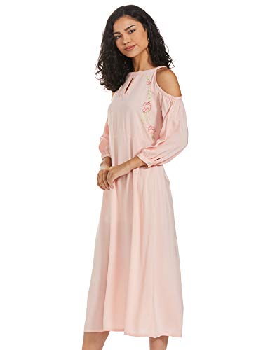 Image of Amazon Brand - Eden & Ivy Women's Rayon Empire Waist Maxi Dress