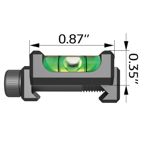 Picatinny Bubble Level – Anti-Cant Indikator mit niedrigem Profil