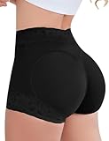 SheBuddy Butt Lifting Panties, Tummy Control Shapewear for Women Compression Underwear Short Lace Butt Lifter Shapewear