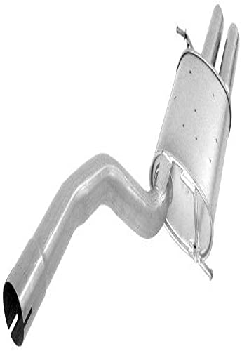 Image of Walker Quiet-Flow 54728 Direct Fit Exhaust Muffler Assembly 2.375 inch Inlet (ID) 2.375 inch Inlet (OD) 2.875 inch Outlet (OD) for Volkswagen Jetta