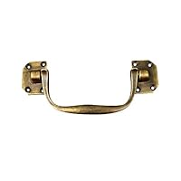 Amazon.co.jp: アンティークドアハンドル 2本の革のスーツケース