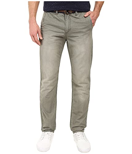 U.S. Polo Assn. Men's Belted Slim Fit Canvas Pant