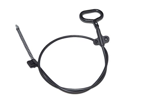 FR Furniture Rehab Universal D-Ring Parachute Style Recliner Release Cable with 4.75 inch Exposed Wire and Assist Spring S-tip