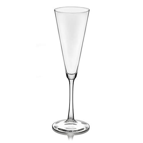Libbey Vina Trumpet Champagne Glasses, Set Of 6 #TOP2