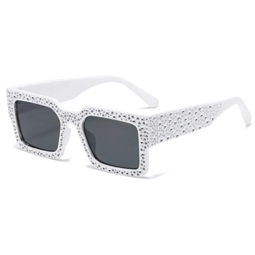 Lunettes de soleil rétro pour femmes et hommes au design futuriste