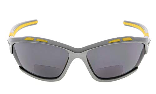 Eyekepper Tr90 Sports Gafas De Sol Bifocales Béisbol Running Fishing Conducción Golf Softball Senderismo Gris Lentes Gris 3.0 Eyekepper Tr90 Sports Gafas De Sol Bifocales Béisbol Running Fishing Conducción Golf Softball Senderismo Gris Lentes Gris 3.0