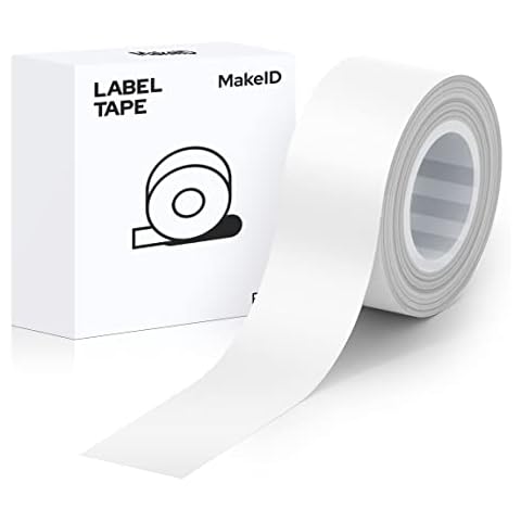 Makeid Cinta de etiquetas autoadhesiva resistente al calor Cover