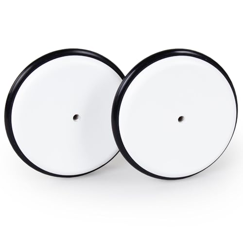 babybay Rollensatz mit Gummierung für Lernturm Littlefoot, weiß lackiert