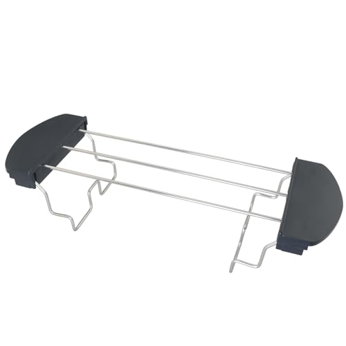 ZCZQC Estante para hornear pan, tostadas, máquina de pan, tostadora, estante para horno doméstico, estante de alimentos de 26 cm para tostadas, rollos de canela calentados, galletas, barbacoa, picnic,