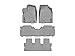 WeatherTech Custom Fit FloorLiners for Toyota Highlander - Full Set (46632-1-2-3), Grey