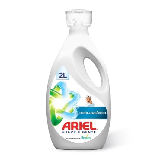 Sabão Líquido Ariel Suave e Gentil Concentrado 2L, Ariel