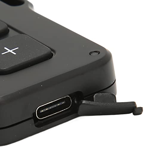 Télécommande Bluetooth à Bouton, Contrôleur de Téléphone Portable étanche IPX4 sans Fil pour Volant de Moto de Vélo de Voiture, Contrôle de Caméra Audio