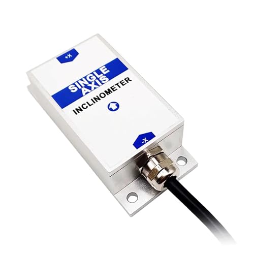 CHBMSS Single Axis Inclinometer 90 Degree 4-20MA, Accuracy 0.2° Resolution 0.02° Tilt Angle Sensor Inclination Sensor Module