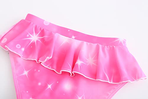 Image of Akokvlar Two Pieces Swimsuit Mermaid Bikinis Tankini Bathing Suit for Little Girls