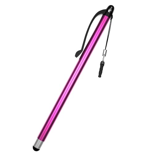 Gramigg Lápiz capacitivo ergonómico de aluminio, agarre cómodo y gancho para un transporte seguro, amplia compatibilidad con dispositivos