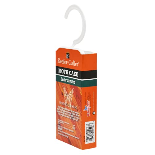 Reefer-Galler Cedar Moth Cake (1) Kills Clothes Moths, Carpet Beetles, And Eggs And Larvae #TOP1