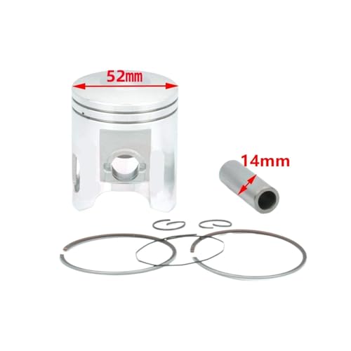Kit de pistón de cilindro 52mm para BWS100 y Axis 100 2 tiempos 3