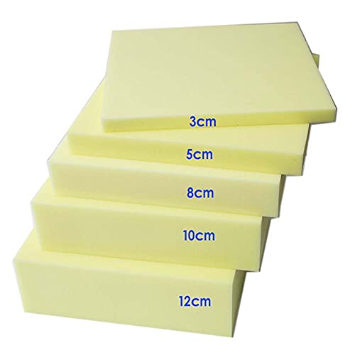 Insert en mousse haute densité pour fauteuil roulant, coussin de siège, rembourrage, canapé, banc, fauteuil roulant, loisirs créatifs, flexible à partir de feuille de mousse