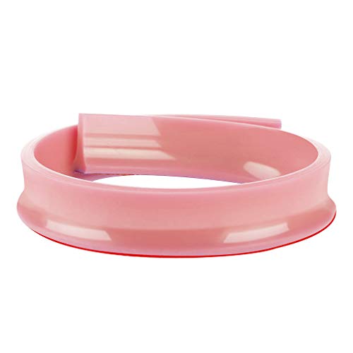 Preisvergleich Produktbild Luccase Faltbare Water Stopper Strips Wasserbarriere Badbodenabdichtung Duschschwellen Duschsperre Schwallschutzprofil für Nass und Trockentrennung (A)