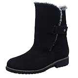 Color del fabricante: negro. Finn Comfort Lizzola - Botines Forrados para Mujer, Color Negro, Piel (Nubuk), Color Negro, Talla 35 EU